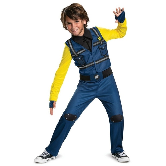 NEW Rex Lego Movie Halloween Costume Cosplay Boys Small 4-6 - Picture 1 of 4